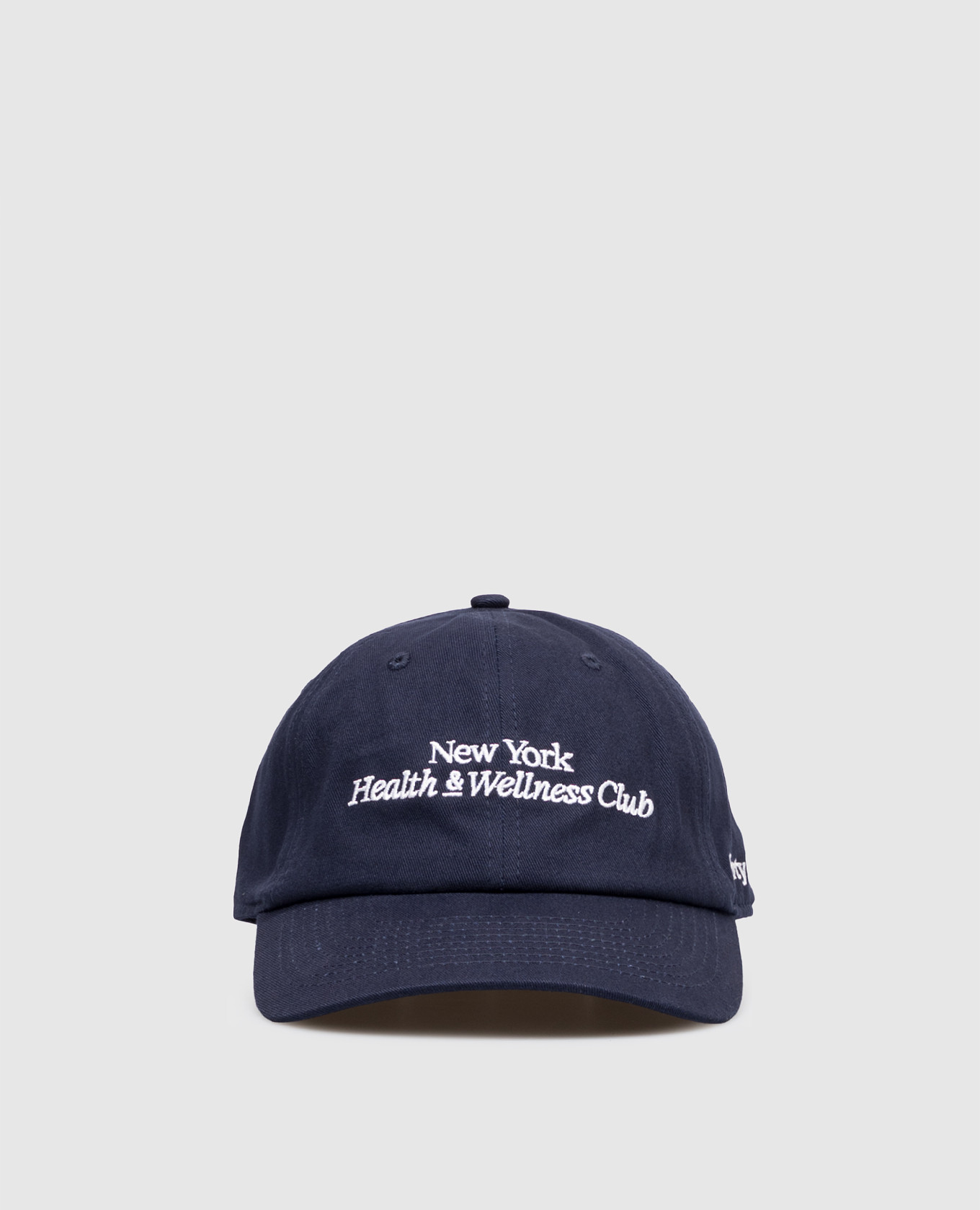 

Blue cap with embroidered inscription Sporty & Rich