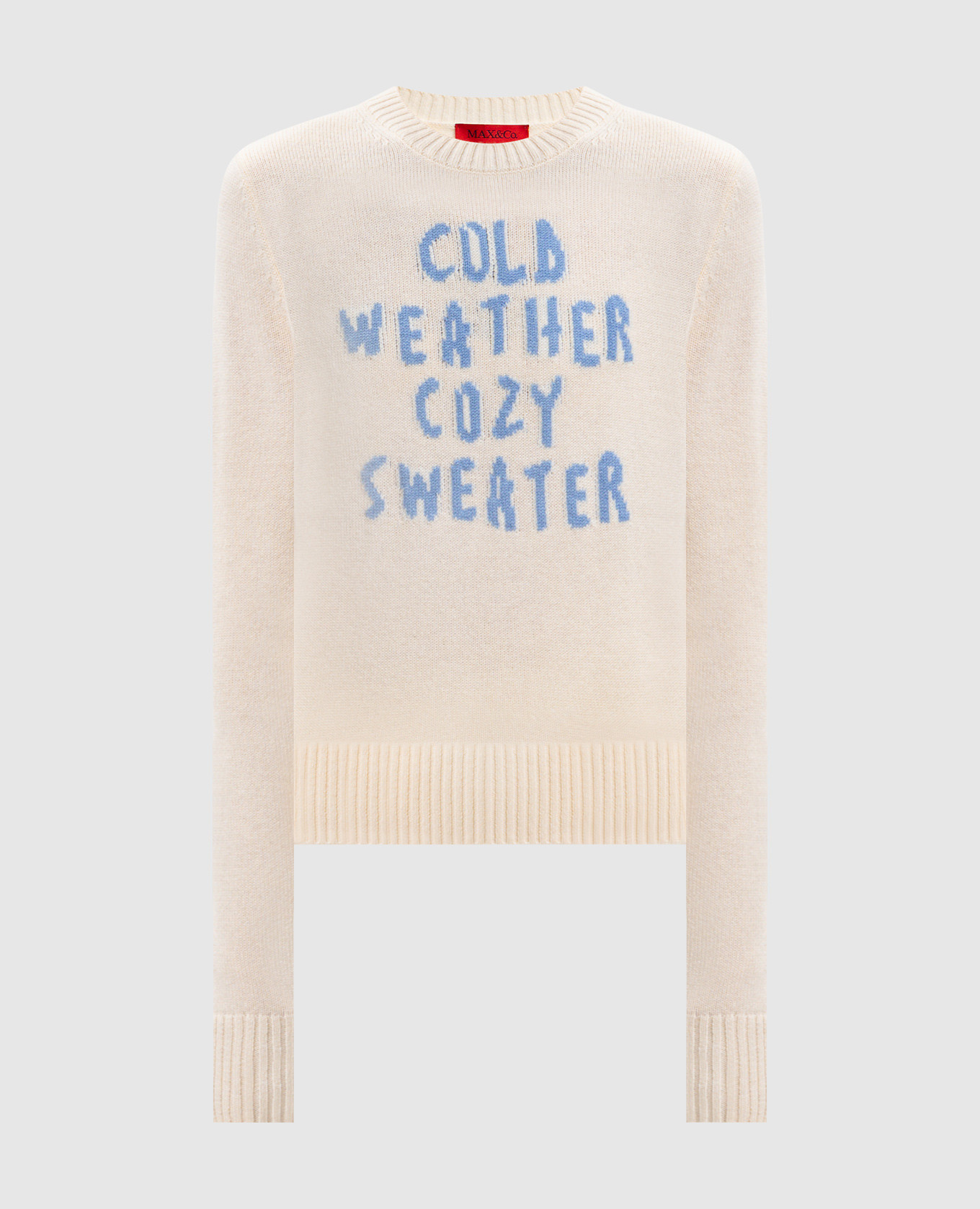 Yellow FONTANA sweater made of wool and cashmere