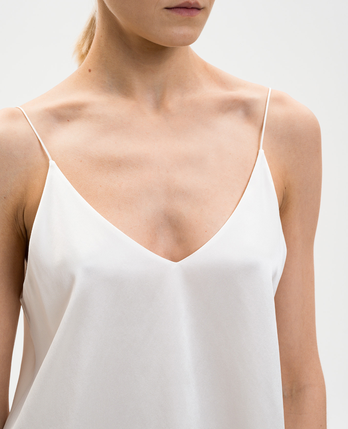 

White silk top LISA YANG