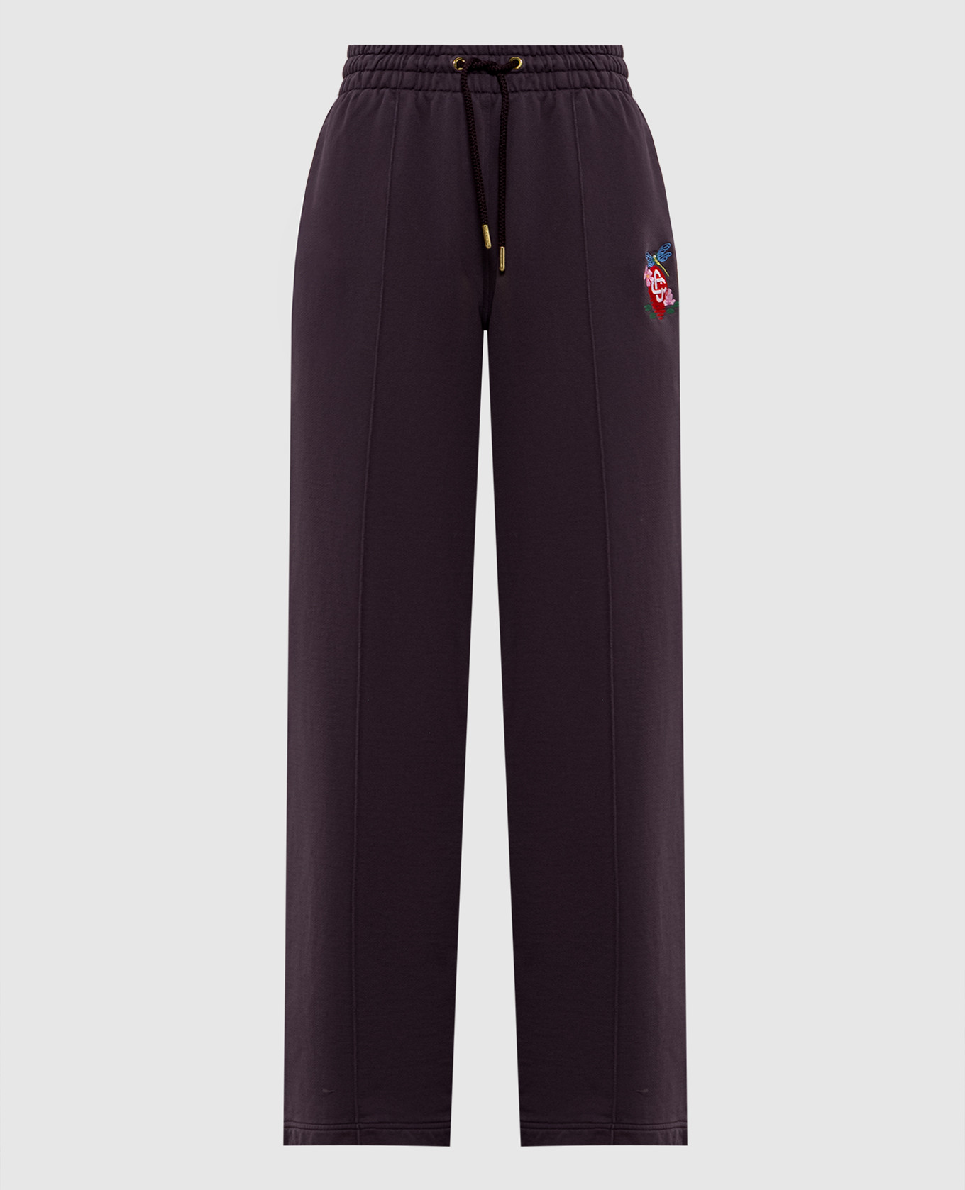 

Purple sweatpants with embroidered emblem Casablanca, Violet