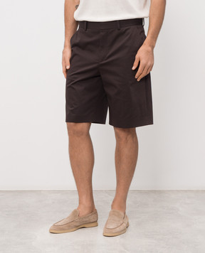 Agnona Brown shorts T809U1YU2112