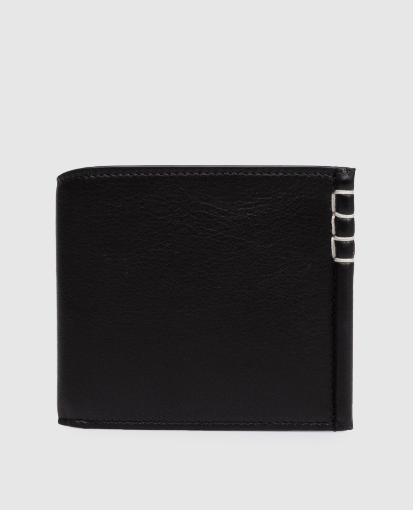 

Black leather wallet with logo JW Anderson