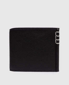 JW Anderson Black leather wallet with logo AC0438LA0224