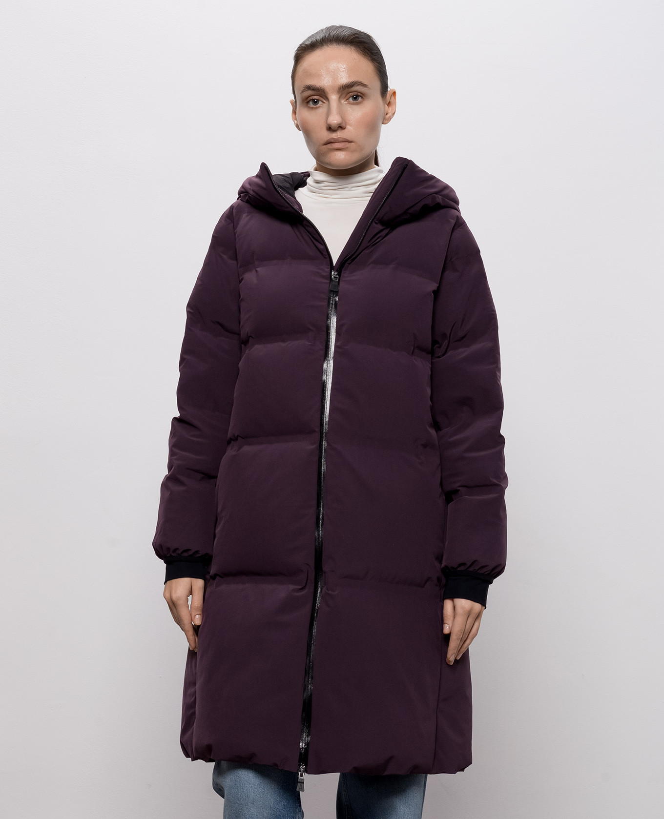 Purple down jacket Herno 3