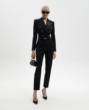 Dolce&Gabbana Black wool pants FTAM2TFU2OW