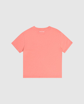 Sporty & Rich Children's pink T-shirt Be Nice TO048712003PI22