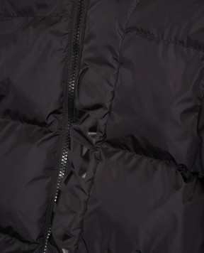 Off-White Children's black jacket with logo 44GEJ001F5F001
