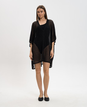 Missoni Black beach dress with lurex MC26SQ00BR014R