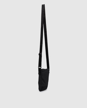 C.P. Company Plain Paper Touch Black Phone Bag MAC157A110188M