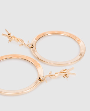 Saint Laurent CASSANDRE gold-tone Congo earrings 784142Y1500