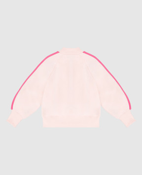 Balmain Children's pink sports jacket BZ4A20Z3183610