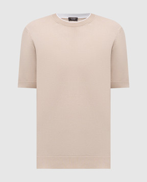 Peserico Beige T-shirt R59486F149173N