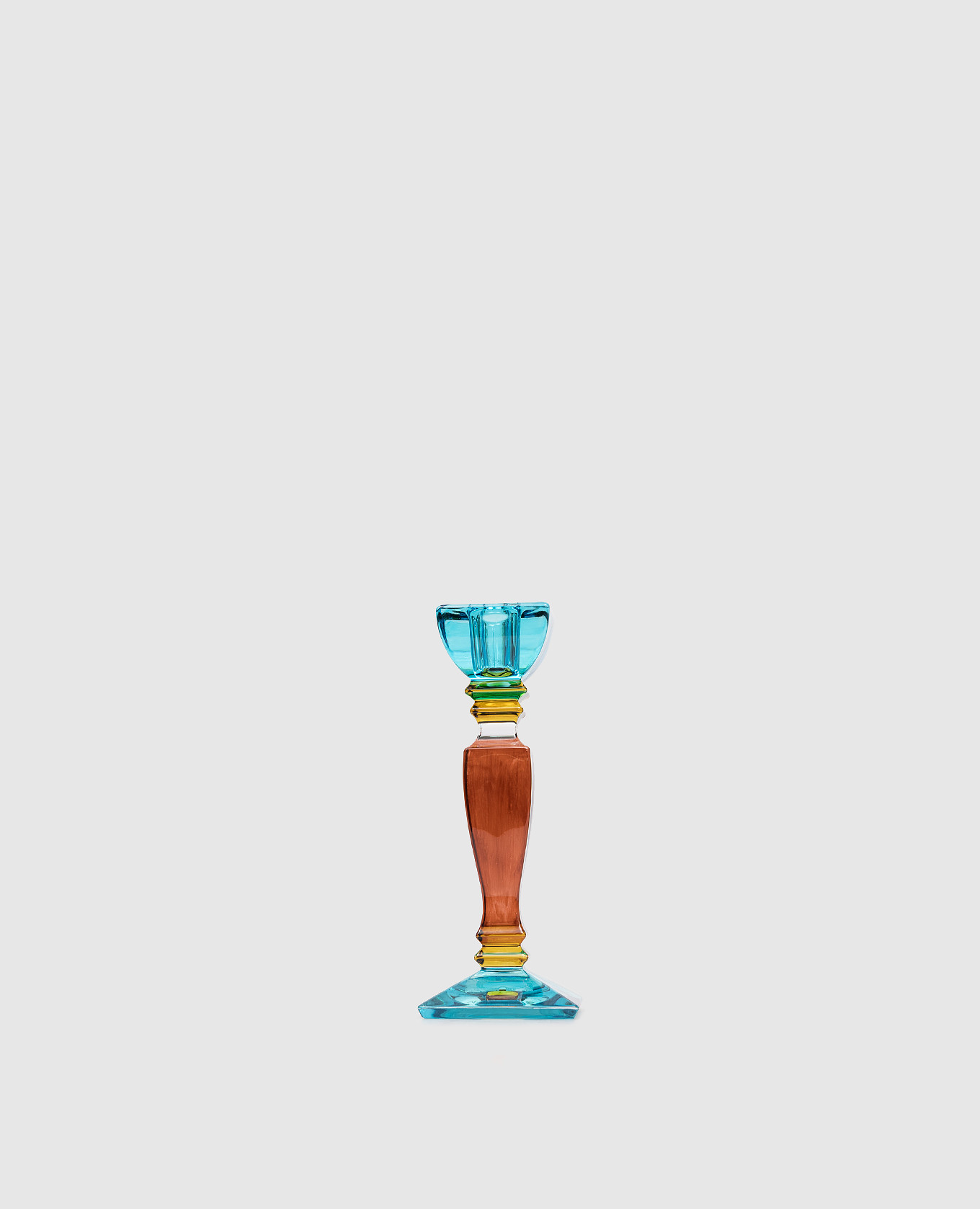 

Decorative crystal candlestick Les Ottomans, Light blue