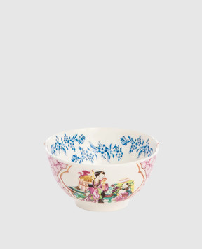 SELETTI Cloe white porcelain bowl 09754