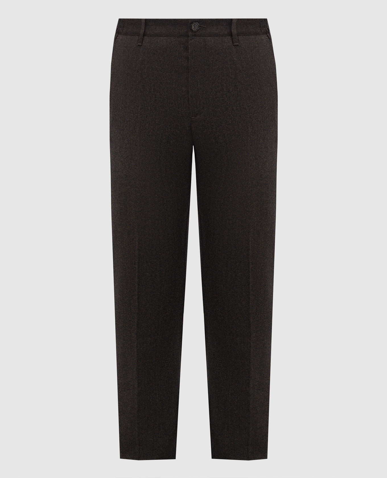 Brown wool pants