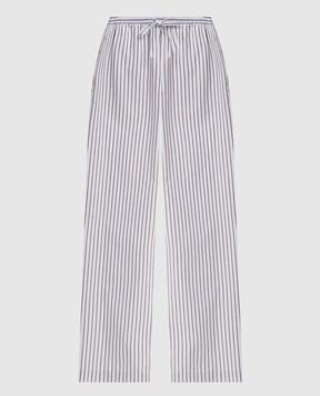 Loulou de Saison CISCO white striped pants CISCO