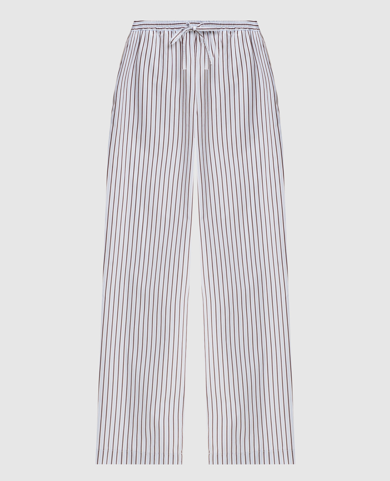 CISCO white striped pants