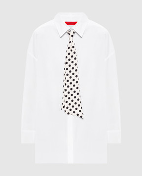 Max & Co White shirt with ribbon MCOZEBU