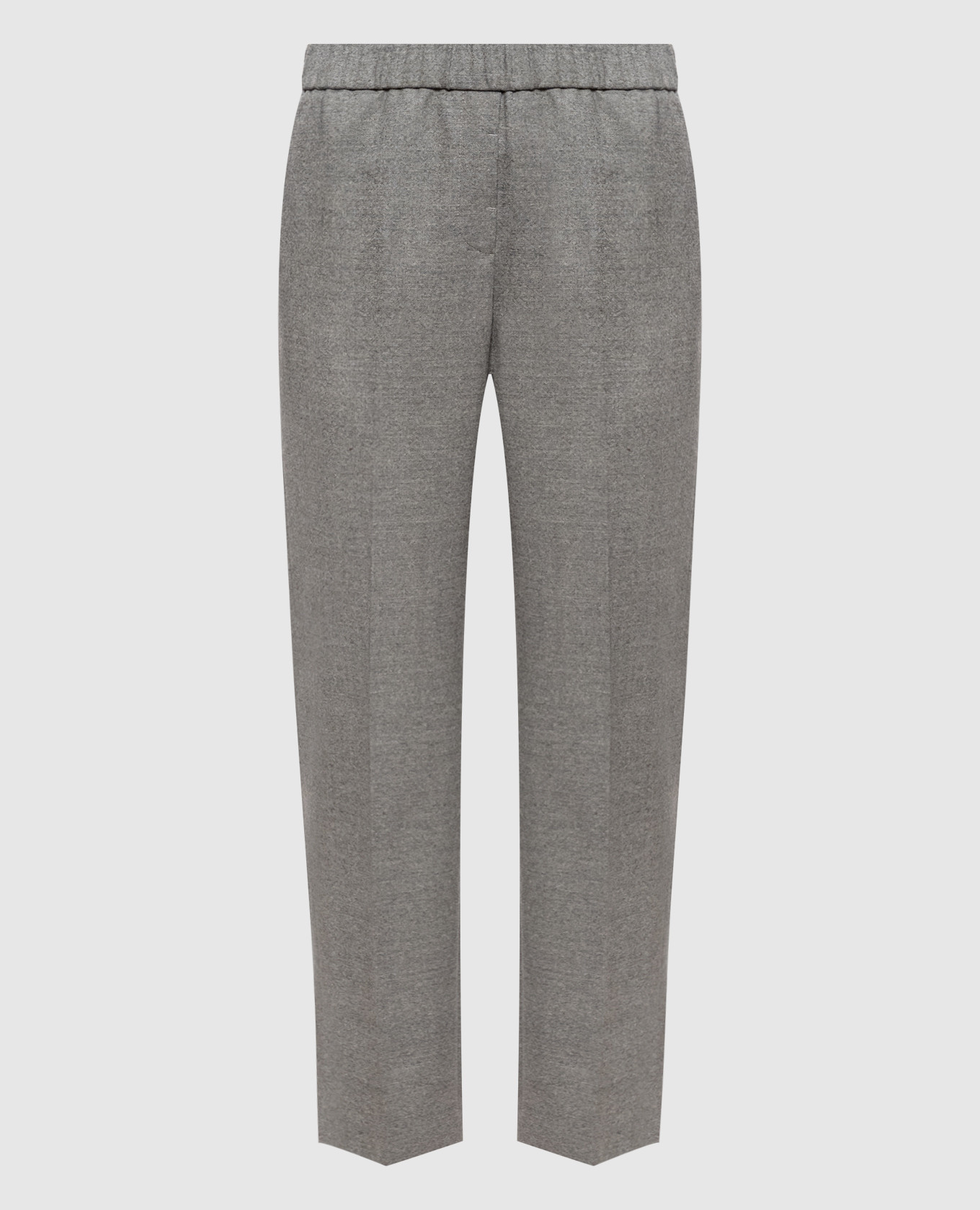 Gray wool pants Peserico