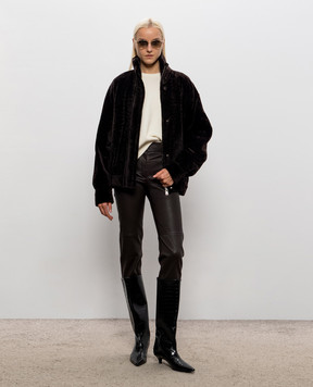 ARMA Brown sheepskin coat Paula 133L26605302