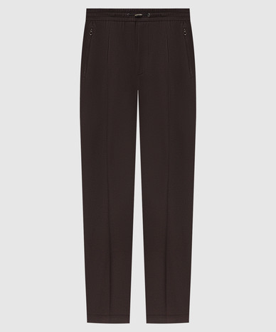 Brown wool pants