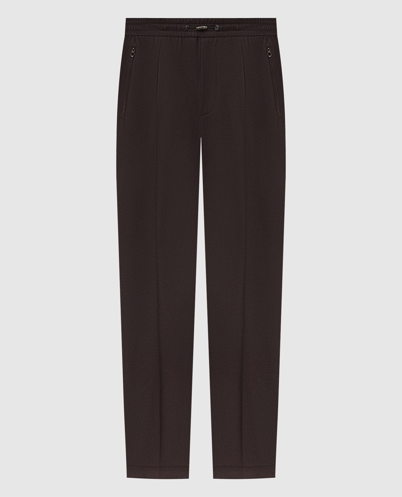 Brown wool pants