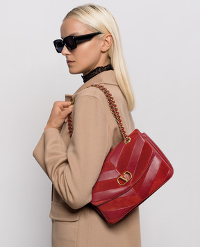 Valentino Red leather bag Djuna 9W2B0T55TIE