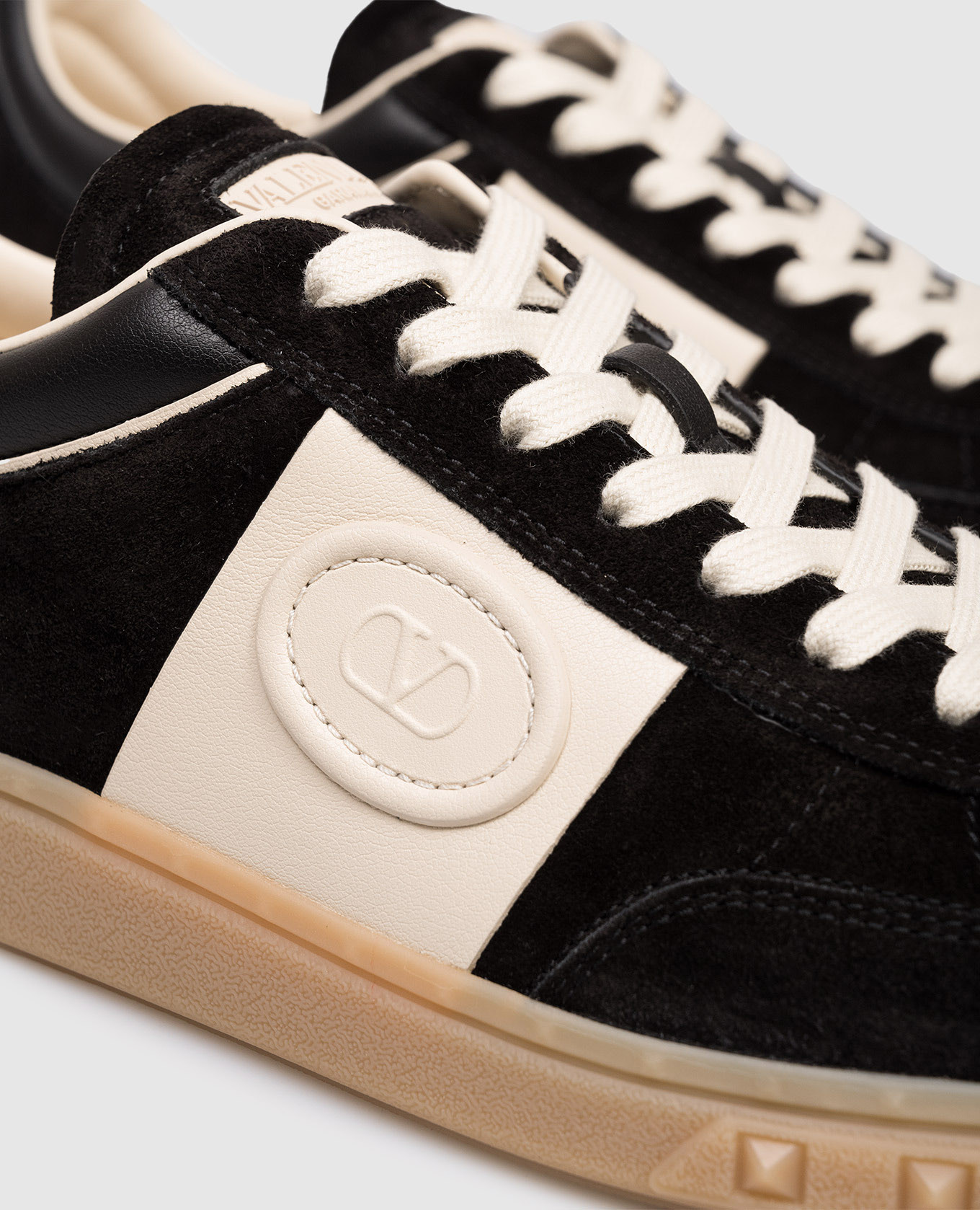 

Upvillage black suede sneakers Valentino