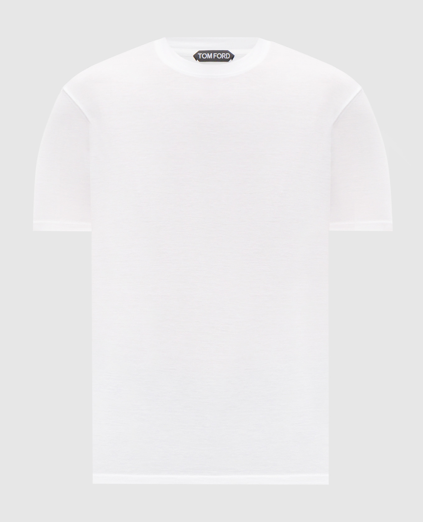 White T-shirt with monogram