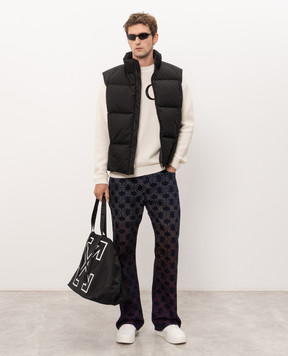 Off-White Blue jeans in a pattern emblem 44MYA18JF26D00C