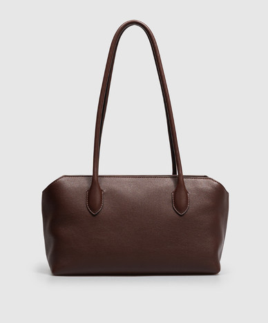 Terrasse leather tote bag