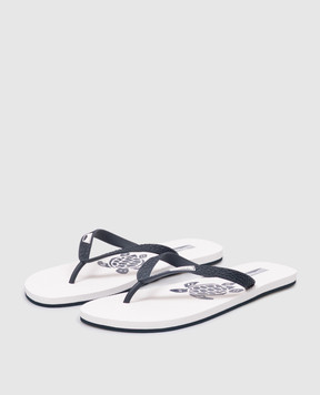 Vilebrequin Flip-flops with textured logo COPU3500