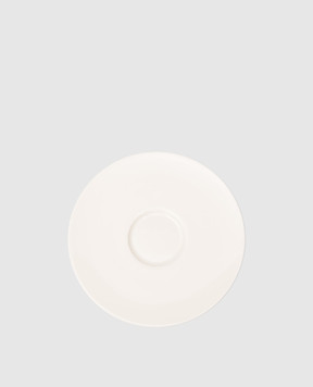 Geminiano Cozzi 1765 White porcelain saucer for Gourmet tea cup LGCGU081000