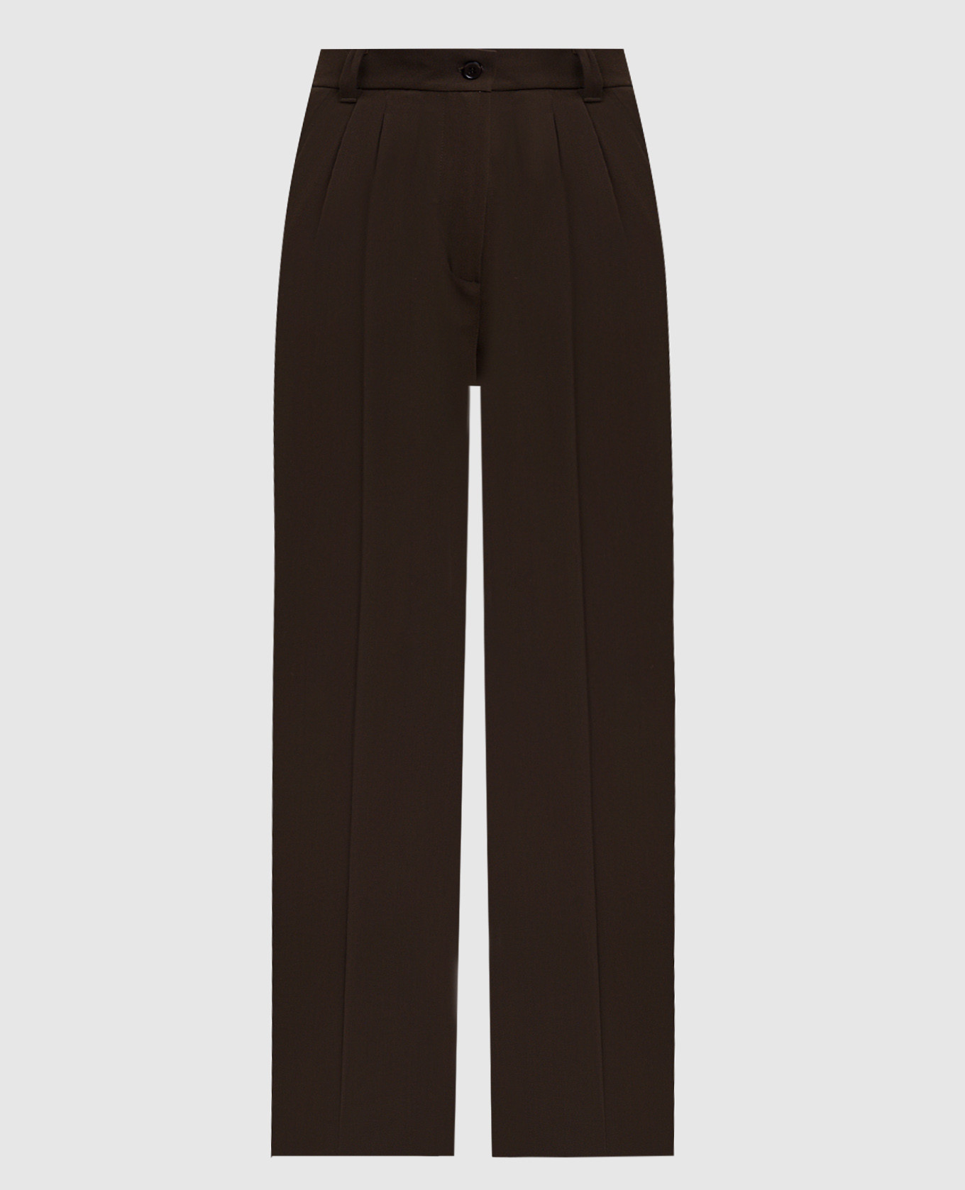 

GARENNA brown wool pants Max Mara Weekend