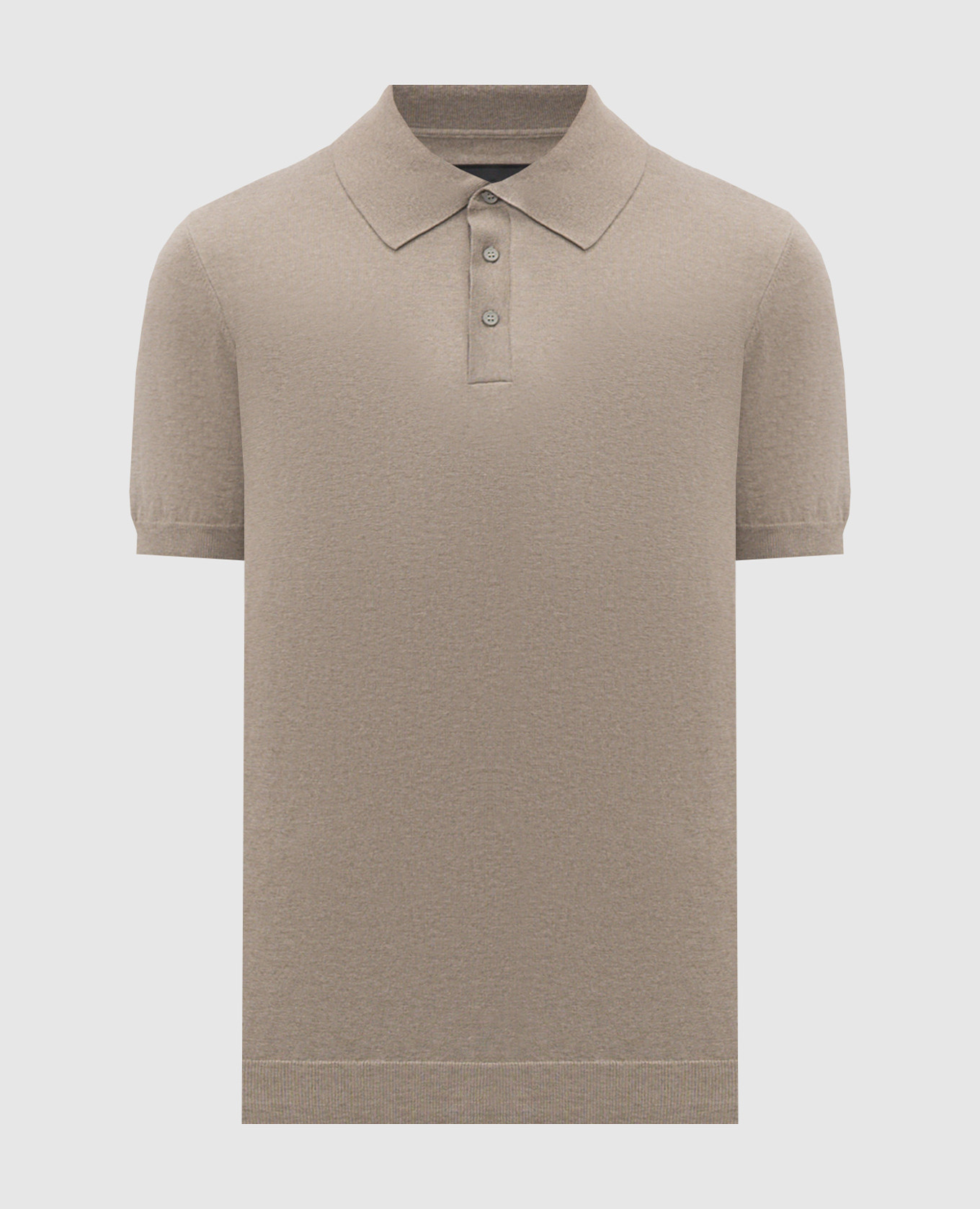 Alae silk polo Heliot Emil