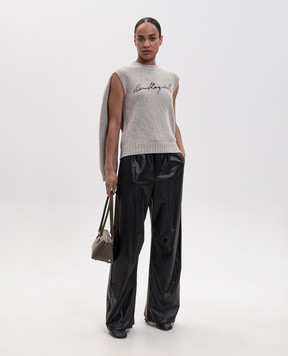 Maison Margiela MM6 Gray sweater with wool S52HL0065M13288