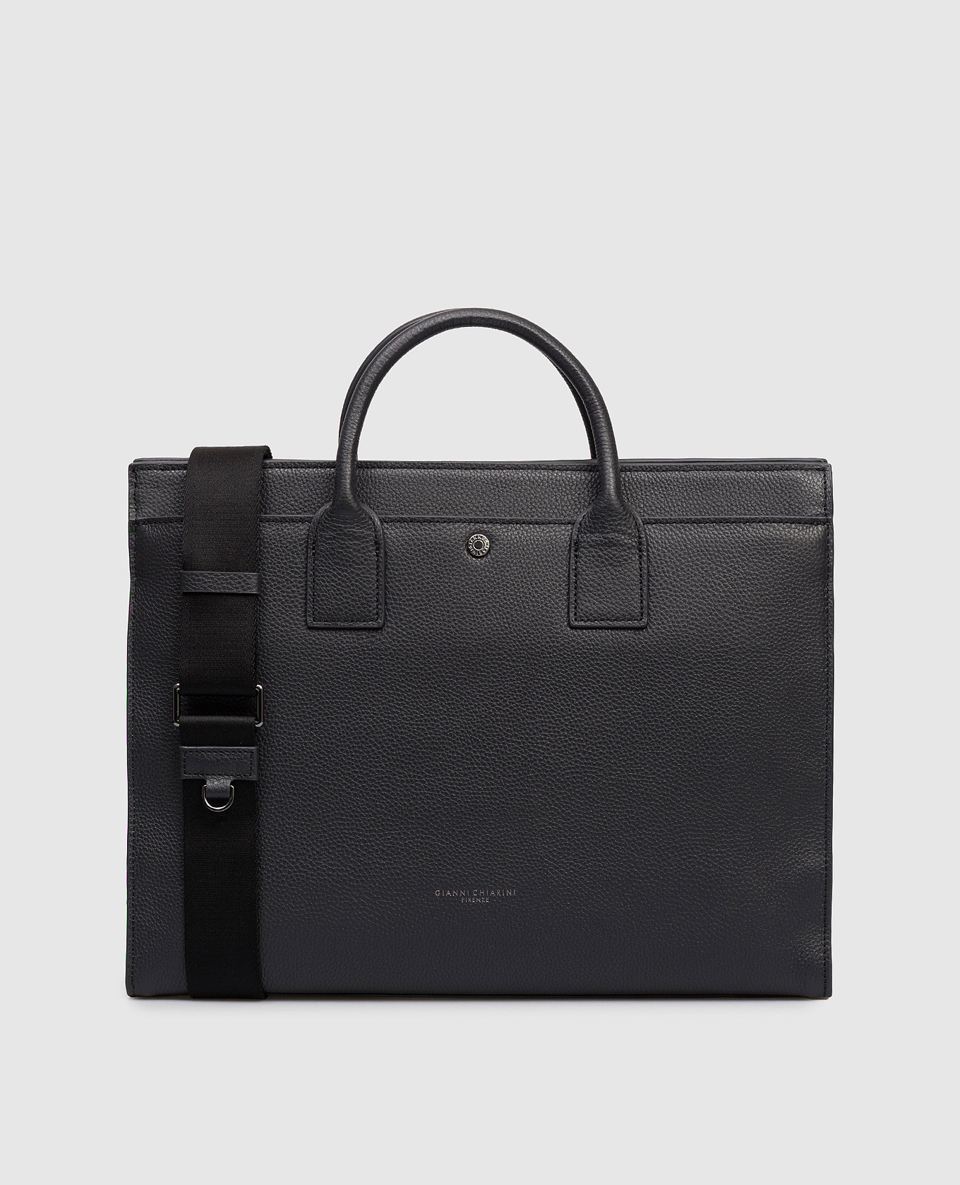 

Blue leather briefcase FLORENCE Gianni Chiarini