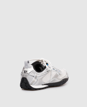 Balenciaga Radar Gradient Lines Grey Sneakers 865704WSTGL