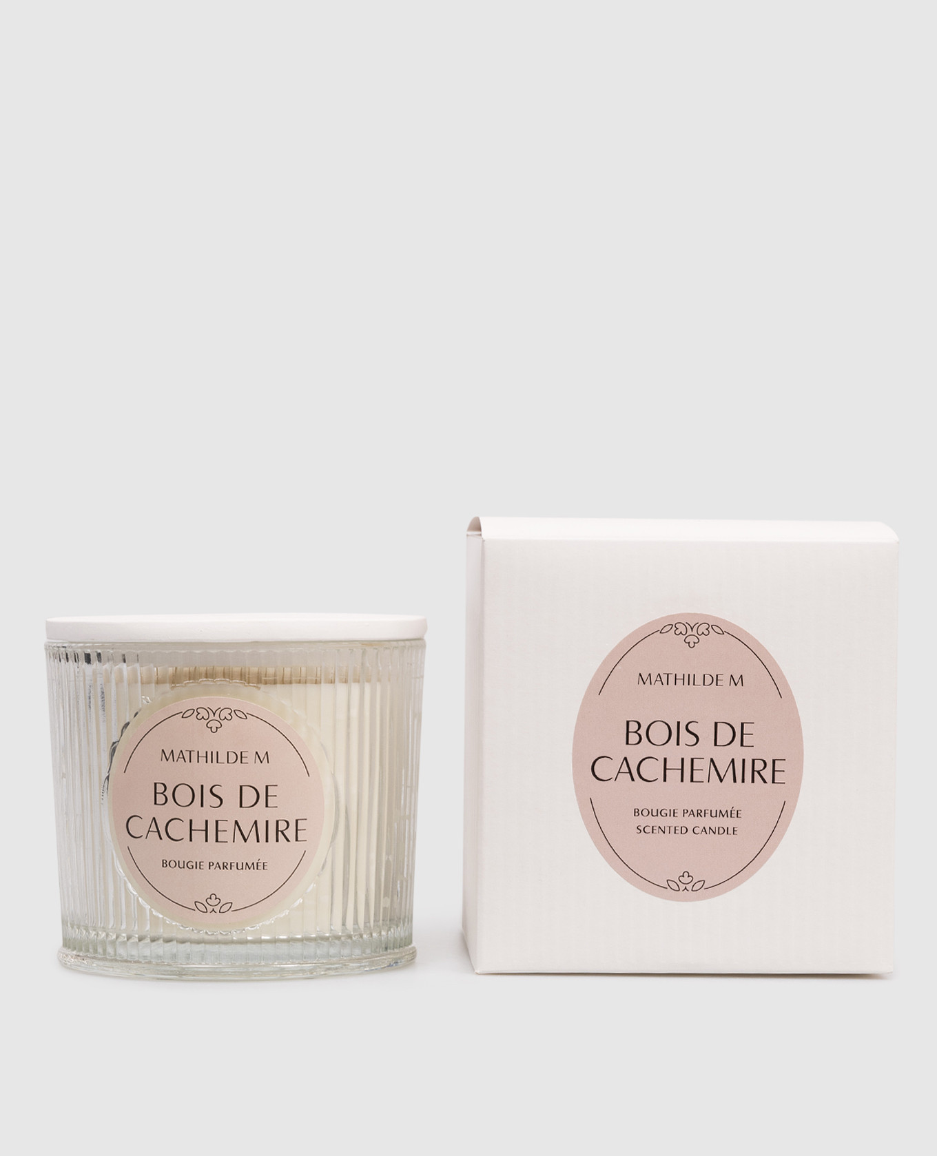 

Bois de Cachemire scented candle Mathilde Creations, White