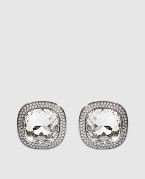 Swarovski Una Angelic silver clip earrings 5751325