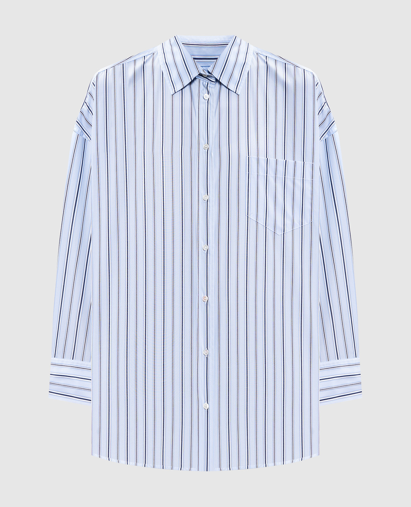 

WKDAMOUR blue striped shirt Max Mara Weekend, Light blue