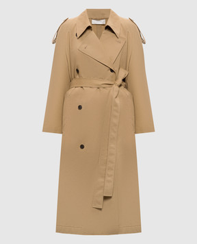 The Row Beige Dester trench coat 10769W5076