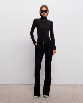 Off-White Black flared pants 2FH00521B
