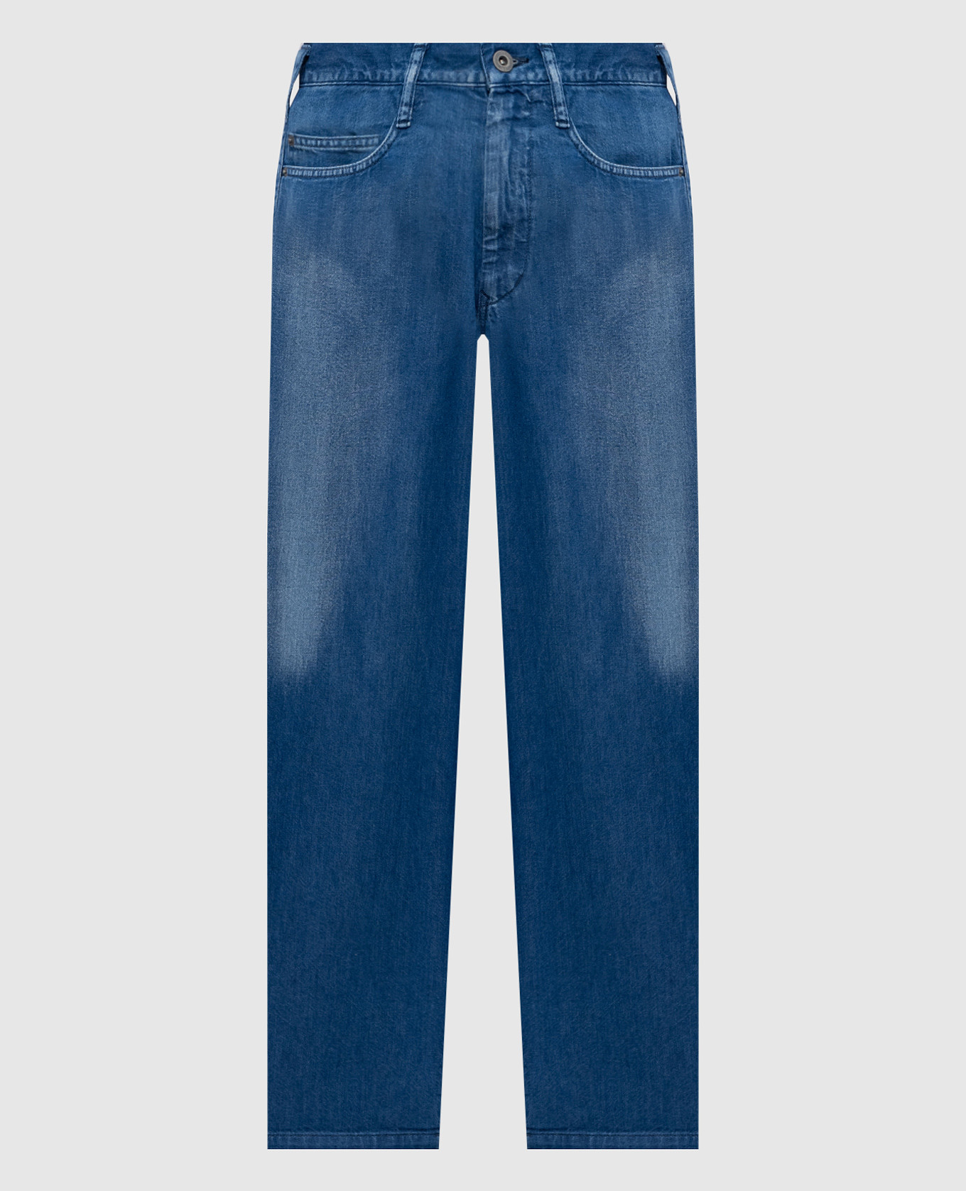 

Blue jeans with a worn effect Y`S Yamamoto