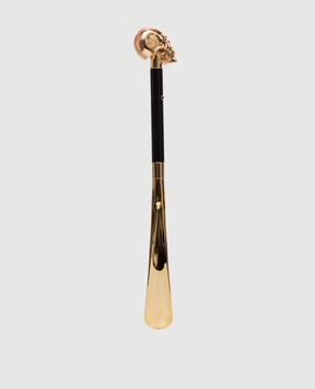 Pasotti Black Skull Shoehorn PFPEXXF107OR