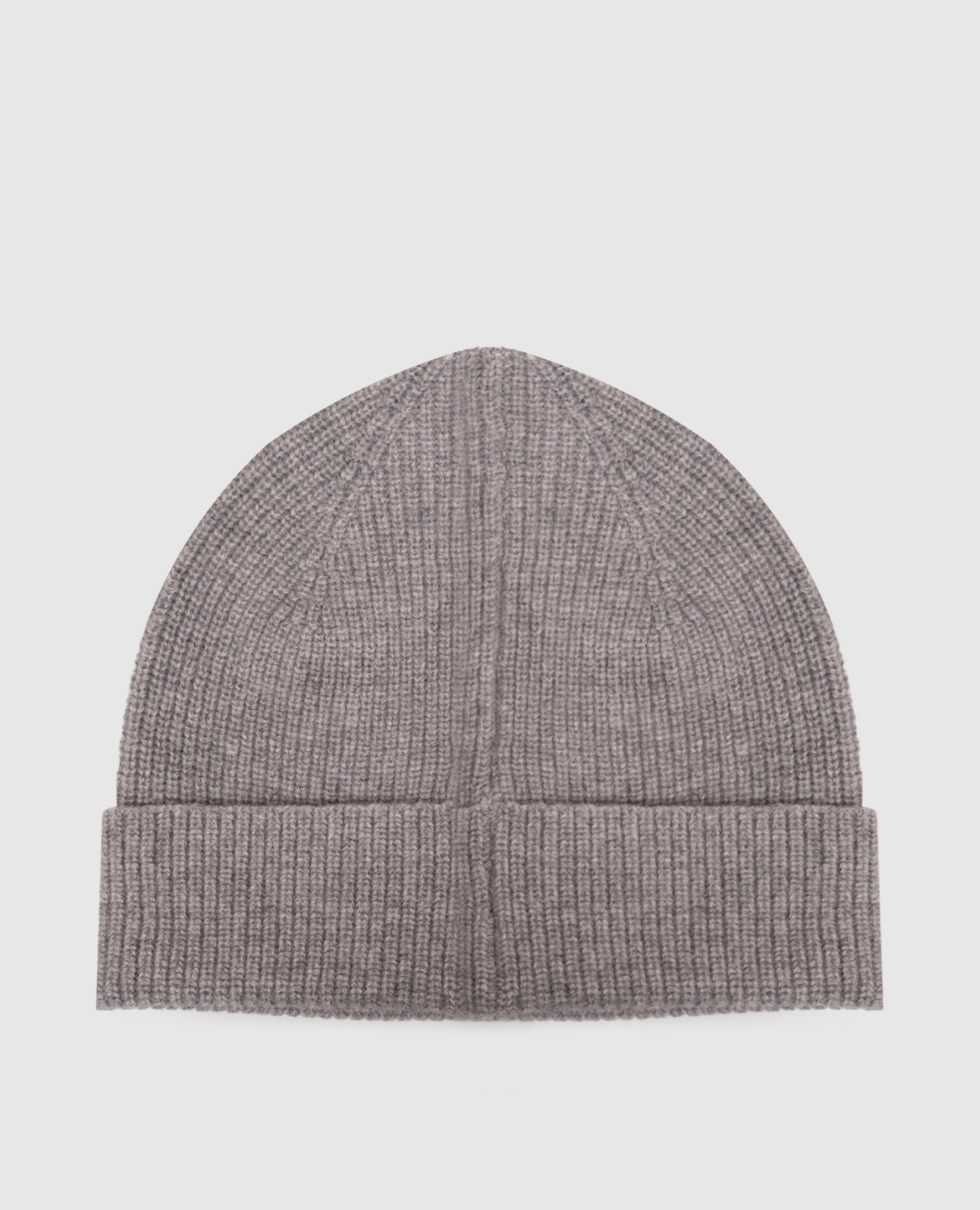Gray wool and cashmere hat Peserico 3