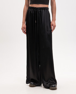 Ann Demeulemeester Sofi Relaxed Lounge Black Pants B0014017FA734