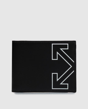 Off-White Heritage black leather wallet OWMNC06F26LT01