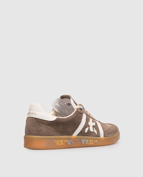 Premiata Bonnie brown suede sneakers BONNIE