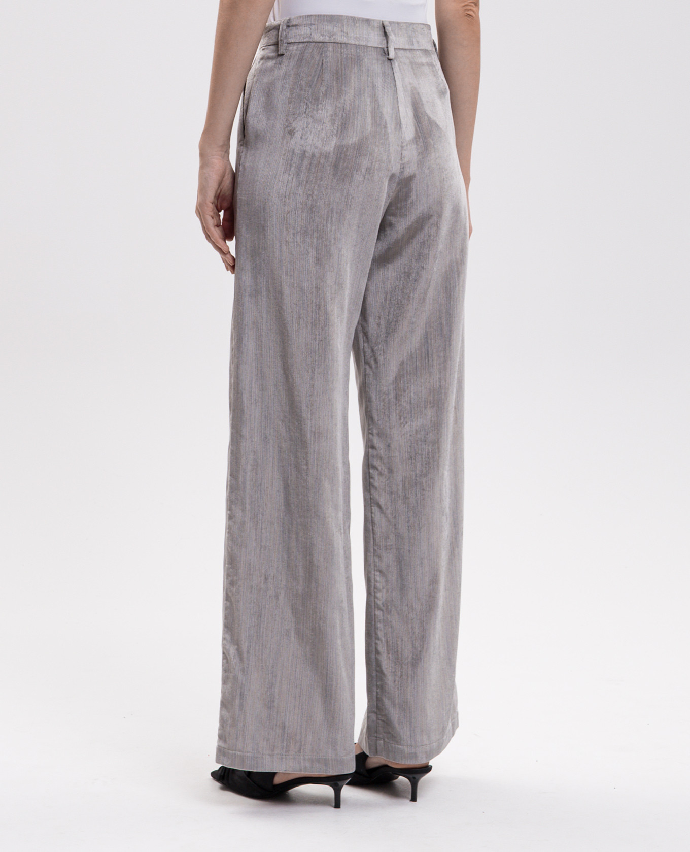 PINWALE gray corduroy pants Momoni 4